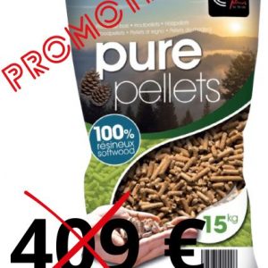 Pellets Pure Pellets - 100% résineux - 65 sacs de 15 kg