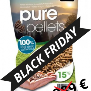 Pellets Pure Pellets - 100% résineux - 65 sacs de 15 kg