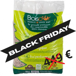 Pellets Bois d'Or - 100% résineux - 126 sacs de 8 kg