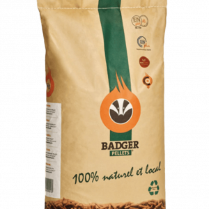 Badger Pellets - 100% naturel et local - 65 sacs de 15 kg